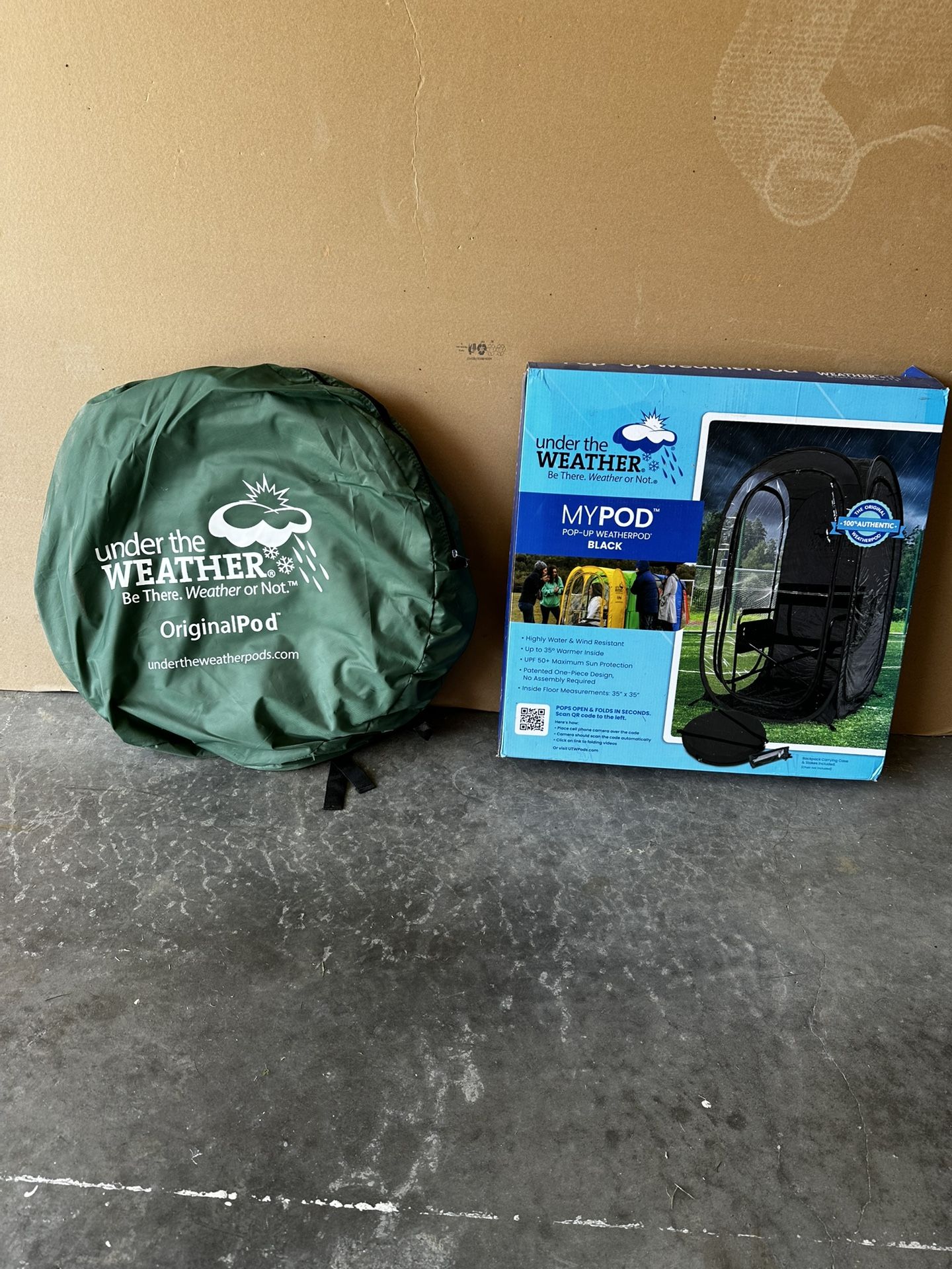 Under The Weather Personal Pods - 2 - Brand New
