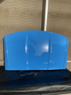 NEW Rapid Blue C8 Corvette Targa Top Roof Panel + ALCANTARA GM Clean 2020-2026