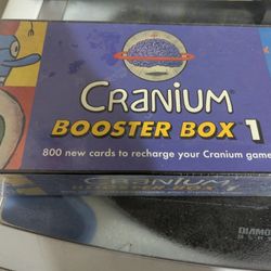 Cranium Booster Box 1 Sealed Brand New