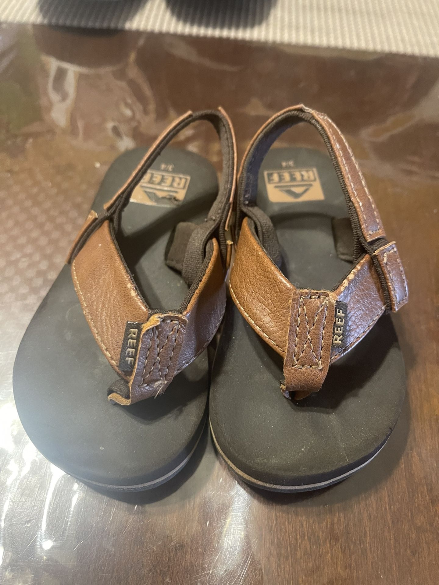 Reef Toddler Boy Sandles 3/4