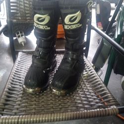 Oneal Rider Dirt Bike Boots Size 5 Youth 