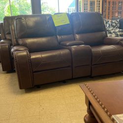 Furniture to go sofa and love seat $2000 recliners and features