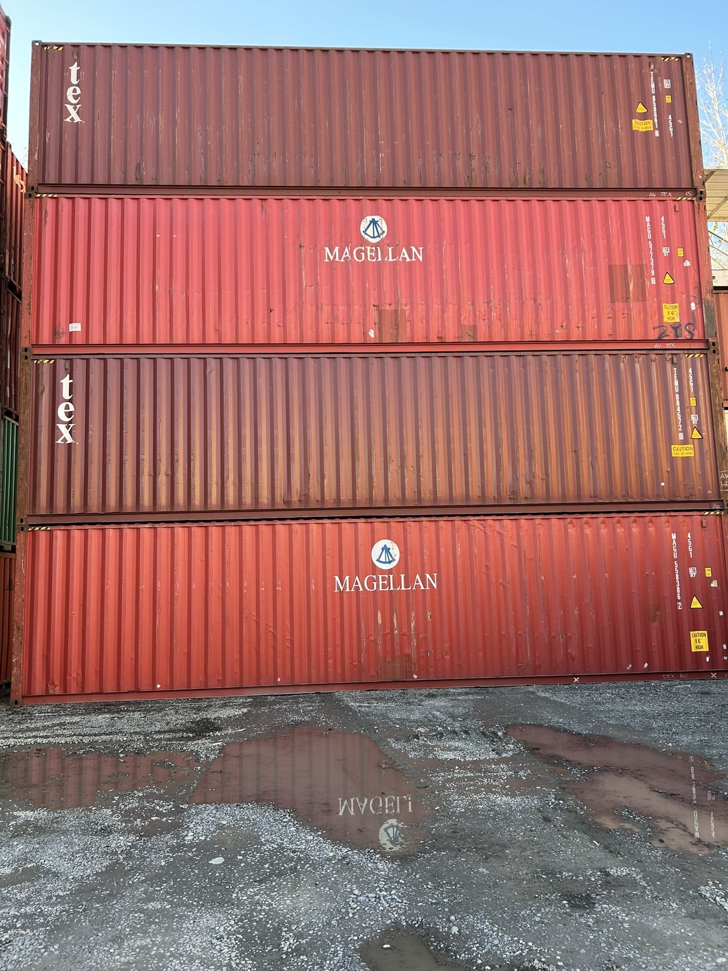 40 Ft used and new Shipping Containers