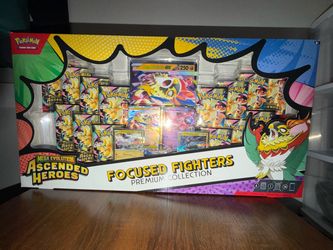 Pokémon Mega Evolution Ascended Heroes Focused Fighters Premium Collection