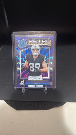 Brock Bowers Donruss Rated Rookie Retro Card
