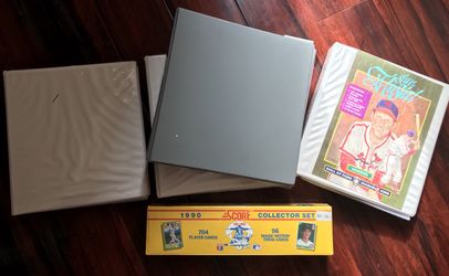 Baseball cards sets lots.