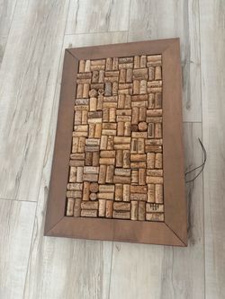 Framed Wine Cork Trivet