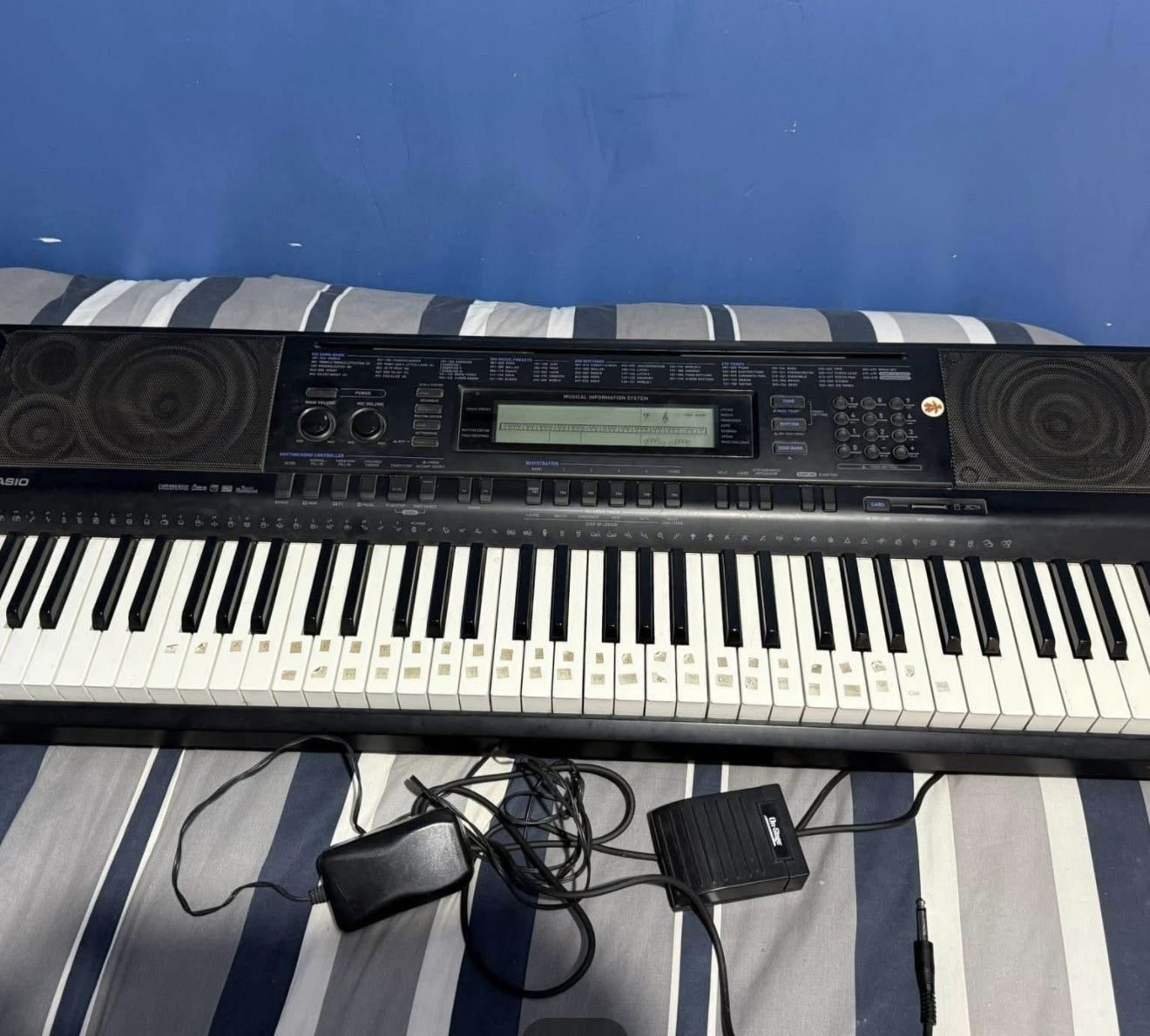 🎹 Casio WK-500 Keyboard – 76 Keys + Sustain Pedal 🎶