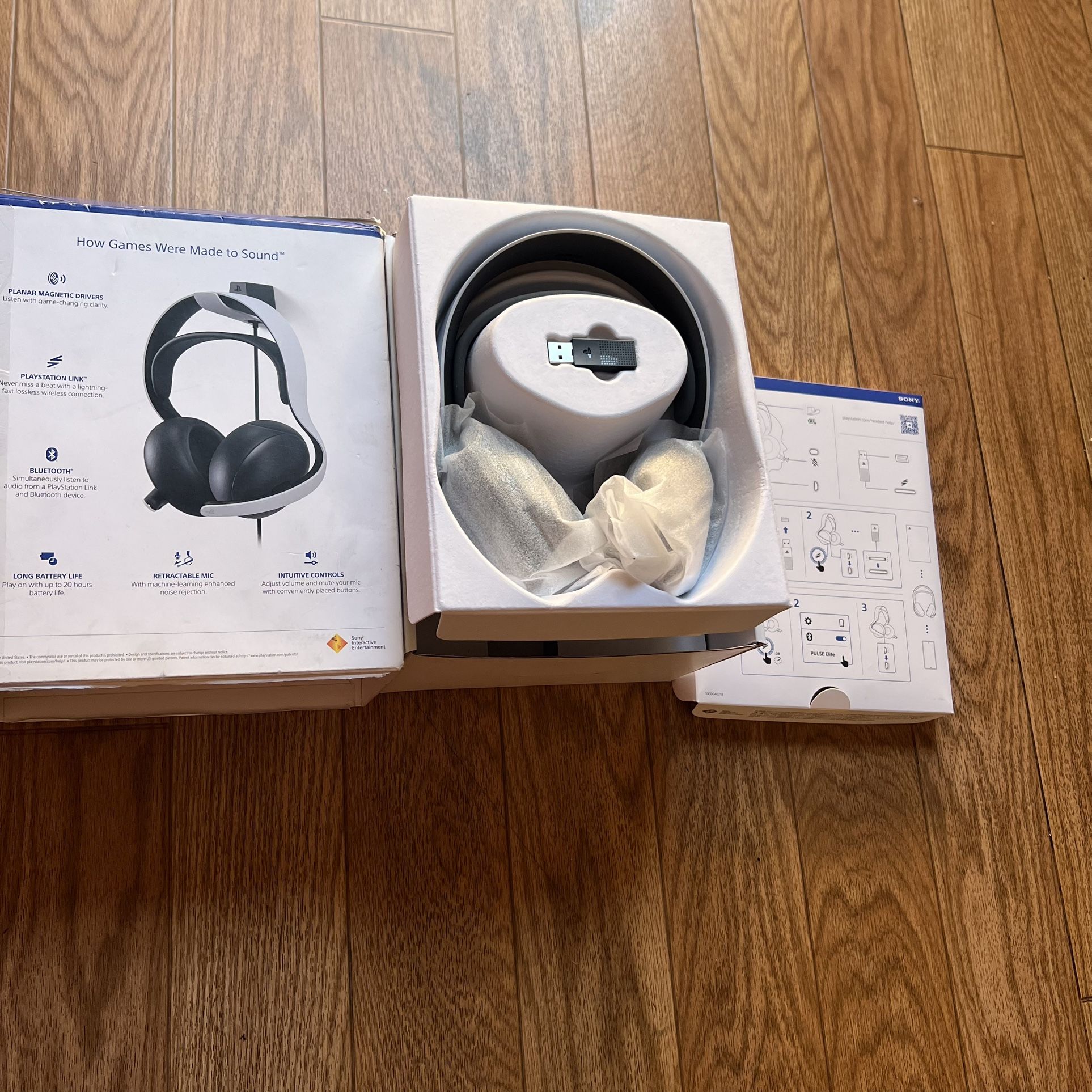 Ps5 elite headset brand new never used