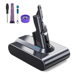 Dyson Battery Replacement, 21.6V 6.0Ah Battery, V7 Compatible With Dyson SC11 V7 Motorhead 