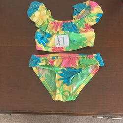 Yellow Kids Swim Set - Size 3T