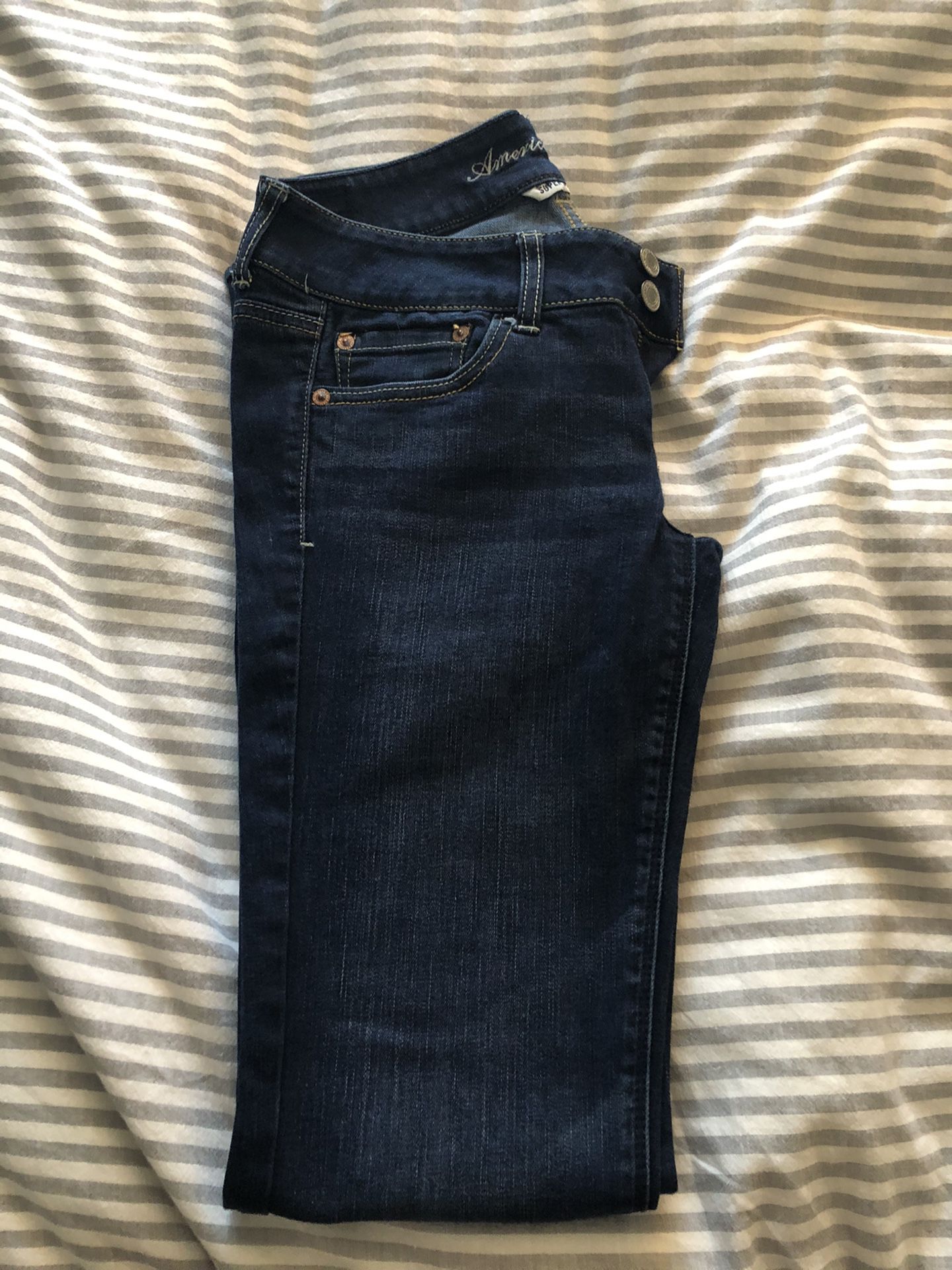 American Eagle Artist Super Stretch Size 6 Long Jeans - Womens