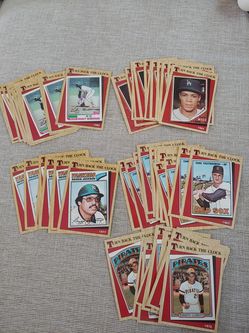 1987 Turn back the clock baseball cards