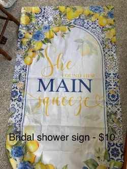 Bridal Shower Sign