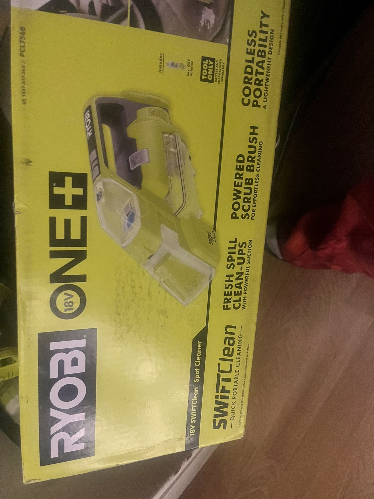 RYOBI ONE+ 18V Cordless SWIFTClean Spot Cleaner