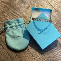 Tiffany & Co. Silver Hearts Bangle Bracelet 