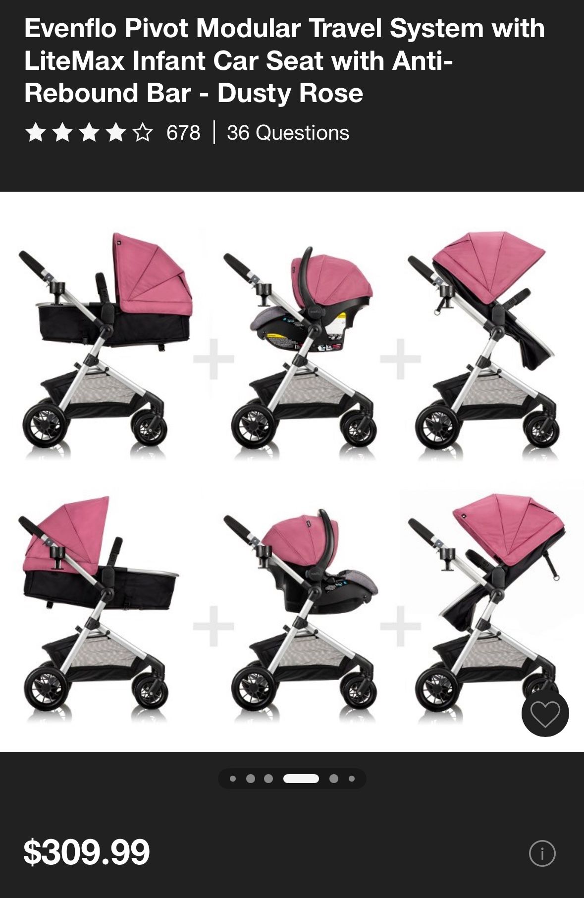 Evenflo Travel system Stroller