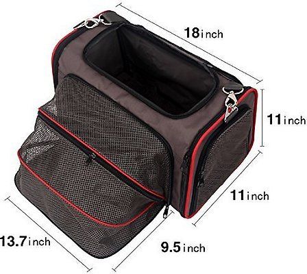 Petsfit Expandable Dog & Cat Carrier