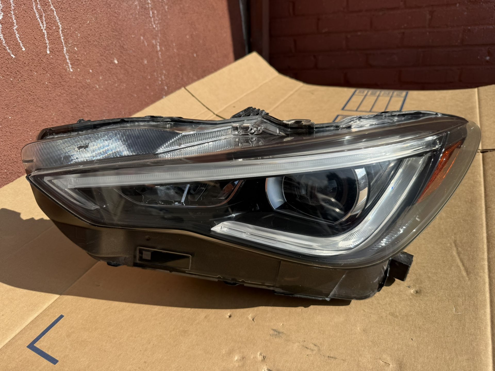 2017-2018-2023 Infiniti Q60 Headlight LH