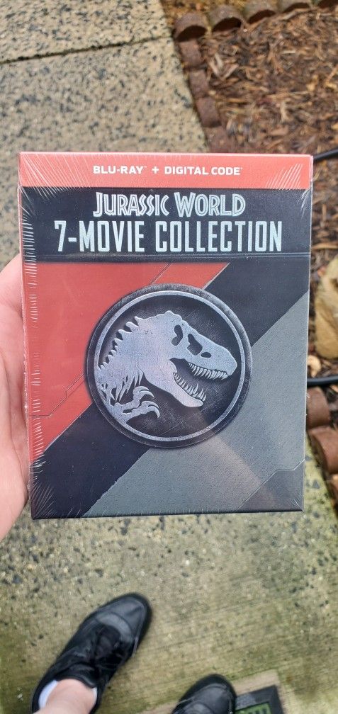 Jurassic World Blu Ray And Digital All 7 Movies