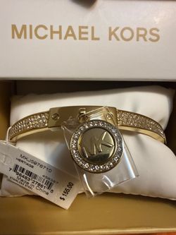 Michael Kors Heritage Gold Bangle Bracelet