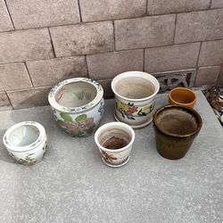 Planters Pots $20 For All 6