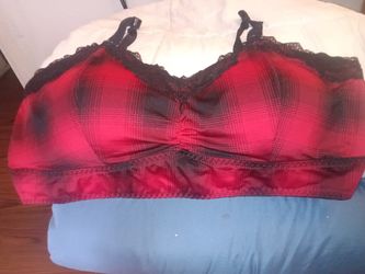 Bras Large Black & Red Green ect. One Black Bathing Suite One Piece