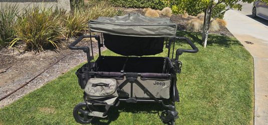 Jeep stroller wagon