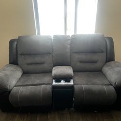 3 Pieces Reclining Couch Set 