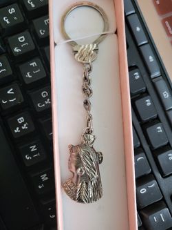 Sterling Silver  Keychain ( Cleopatra)