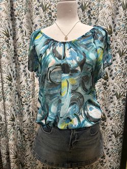 Print blouse