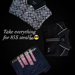 Coach Polo,  Armani Exchange Polo, Armani Exchange T Shirt