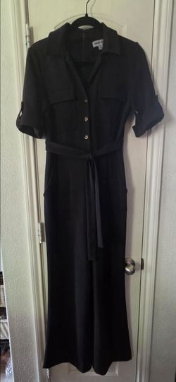 Shelby and Palmer black wide pant jumper size4