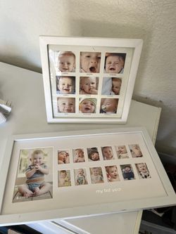First Year Photo Frames