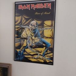 Vintage Iron Maiden poster