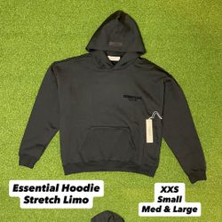 Essential Black Hoodie