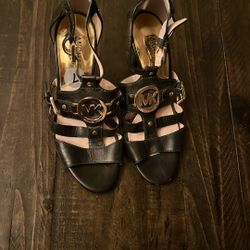 Michael Kors Black Heels Size 7