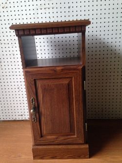 Brand new 13” by 13” by 28” high end table.