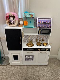 Kids Play Kitchen Set with Accessories