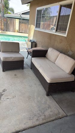 2 patio sofa set