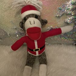 Santa Claus Sock Monkey 