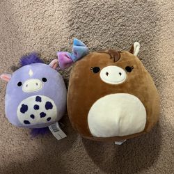 8 & 5 Inch Squishmallows 