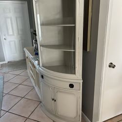 Corner Curio cabinet cabinet