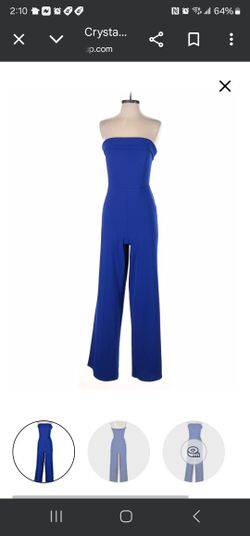 Womens Blue Jumpsuit