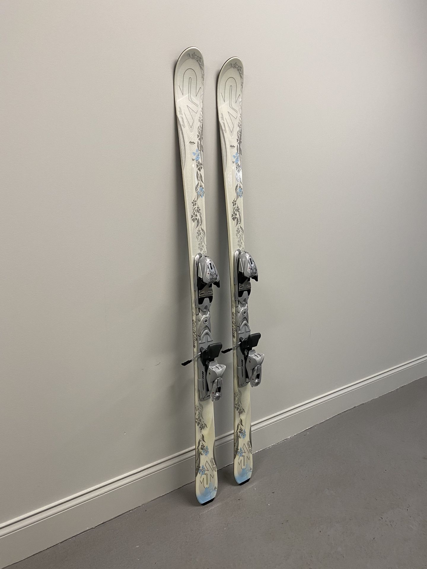 SOLD!!!!! K2 T-Nine Sweet Luv 153 Skis with Marker MOD 9.0 Biotech