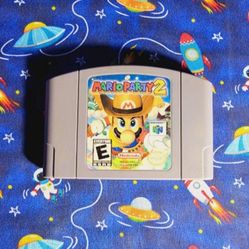 Mario Party 2 Nintendo 64 N64 Authentic Tested Saves Polished Pins 