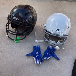 Helmet And Gloves