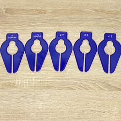 Baby Toddler Age Size Closet Clothes Organizers Dividers x5