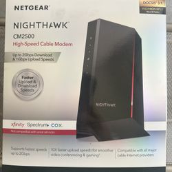 Nighthawk CM2500  Modem