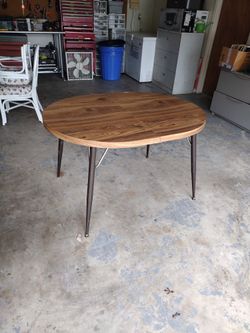 Oval Kitchen Table With Extension 